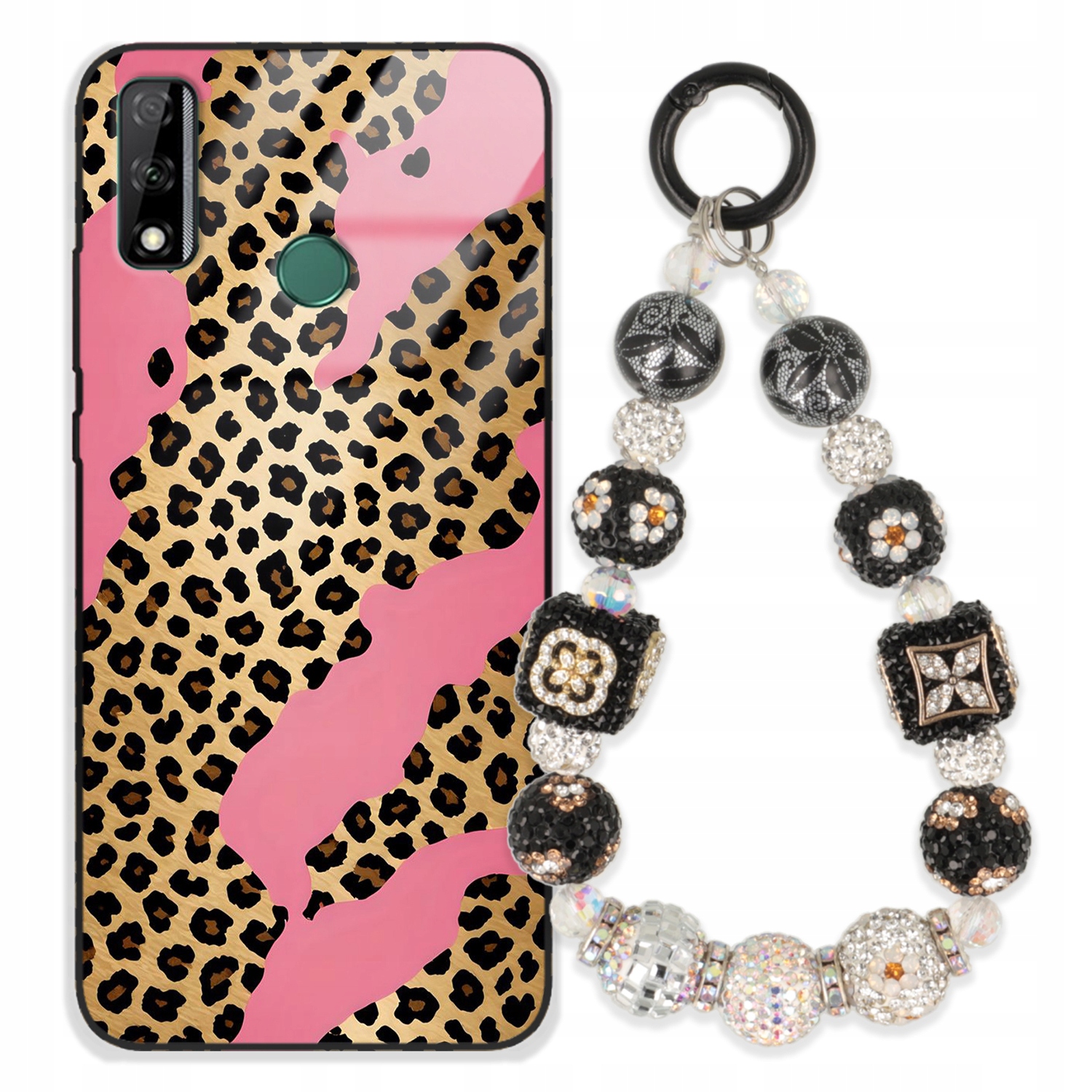 Puzdro Na Huawei Y8S Case Glass Kľúčenka Elegantné Prémiový Dizajn Puzdra