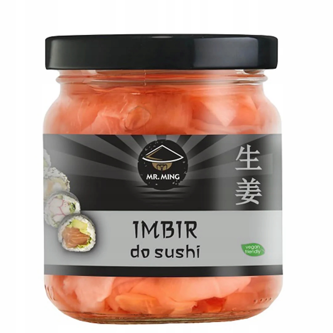 

Mr.ming Imbir Do Sushi Vegan Friendly 190g