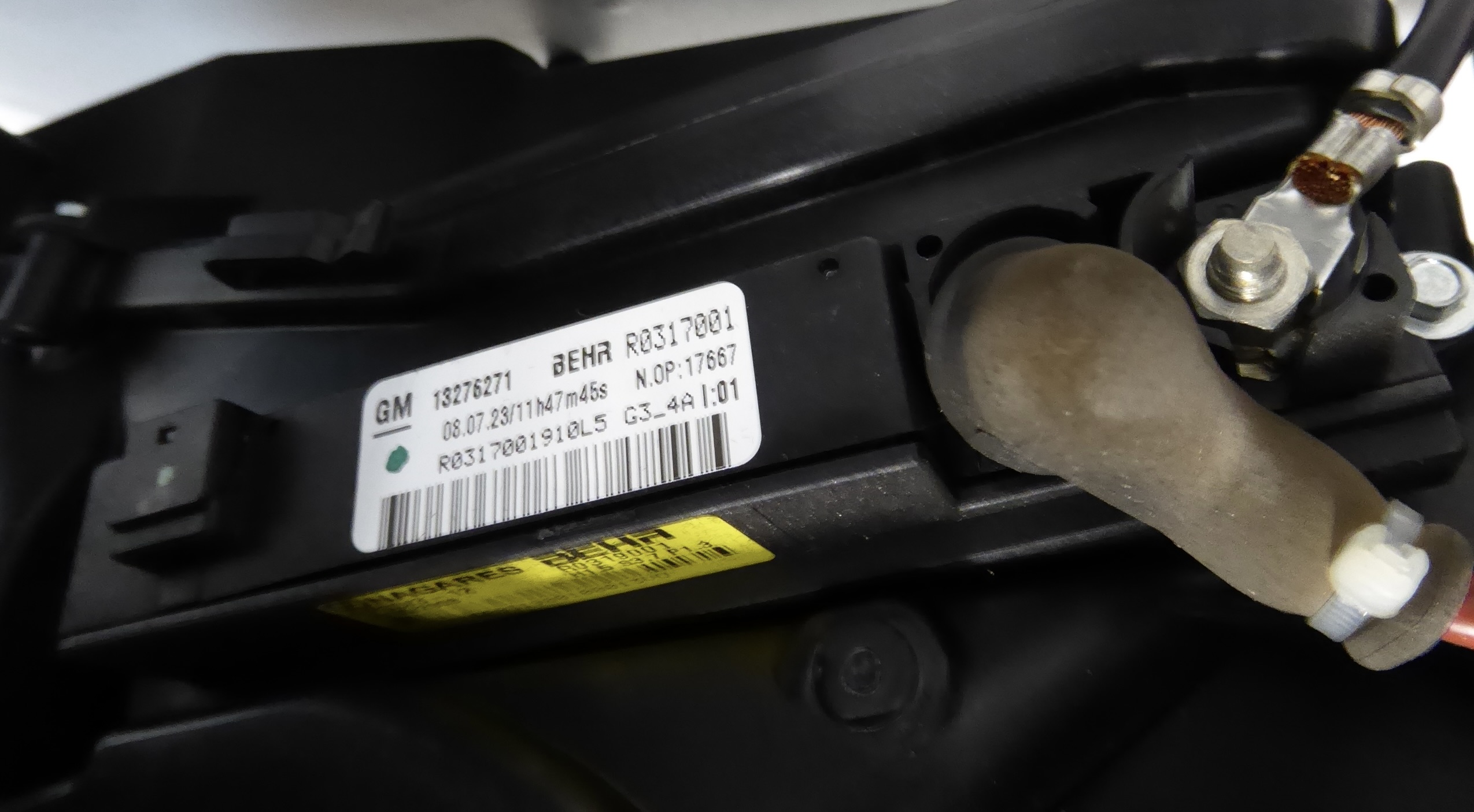 heater Z GRZALKA EUROPA OPEL INSIGNIA A