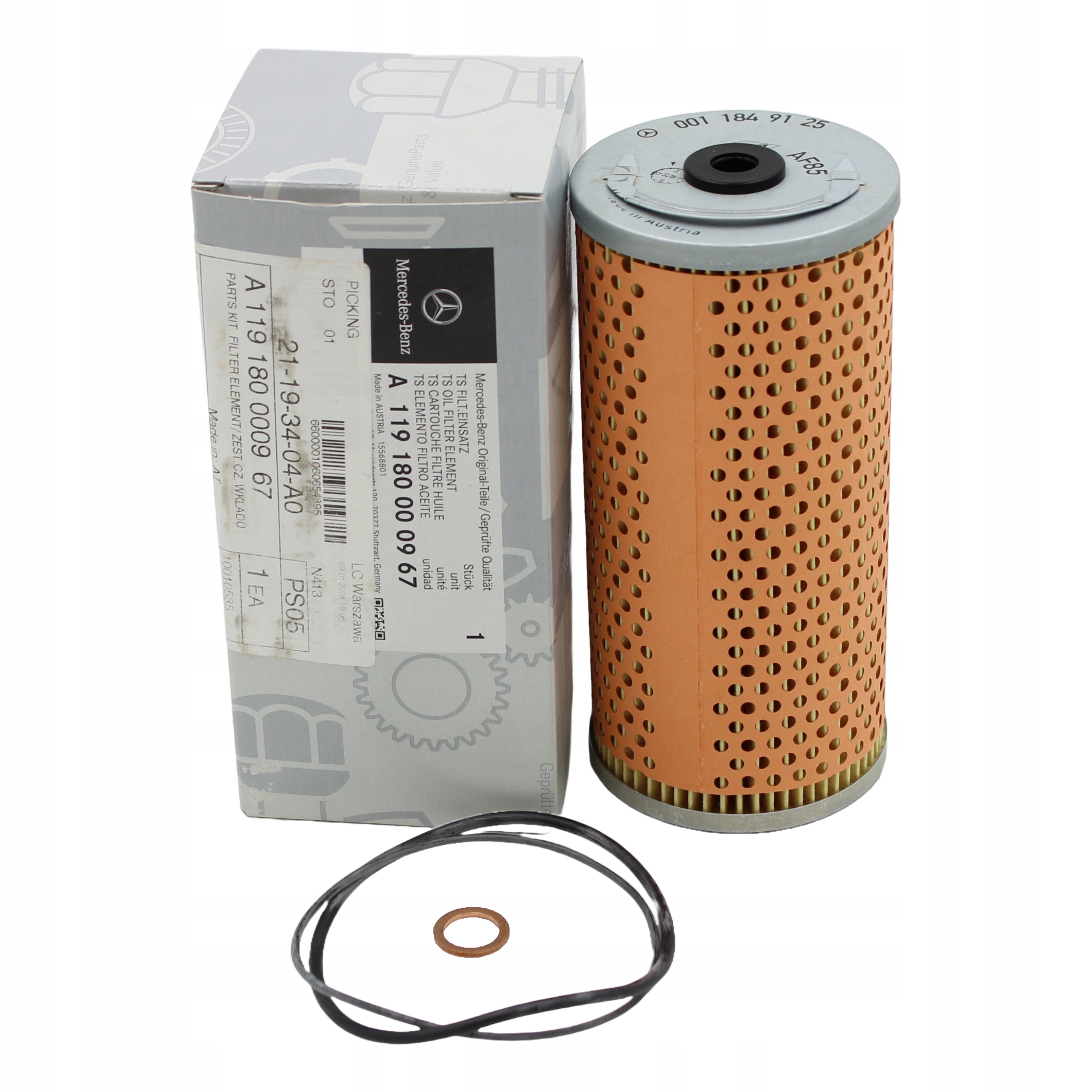 Olejový Filtr Mercedes Motory M119 A1191800009 67