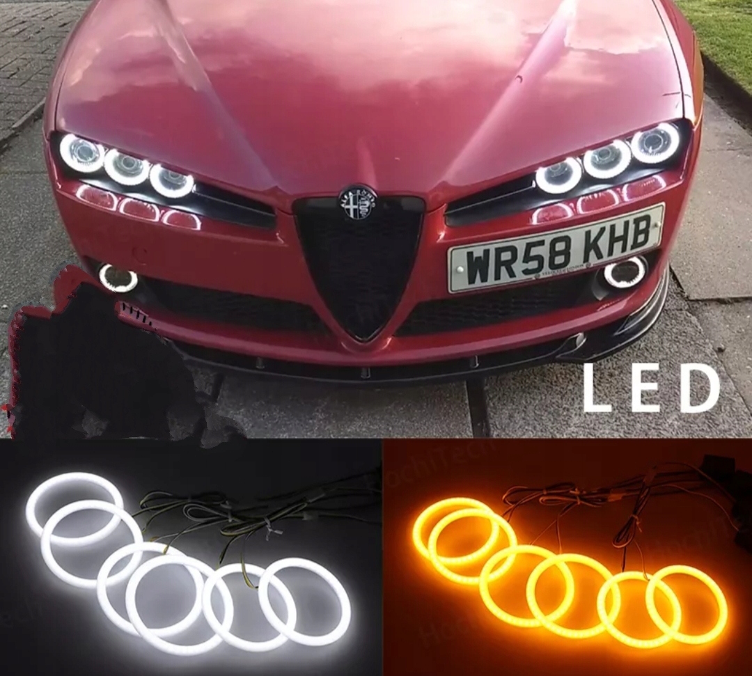 Lampy LED 2w1 DRL Ring Angel Eyes Alfa 159 Brera 5059255623255 za 328 ...