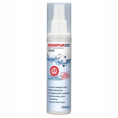 

Argentum200 (50 ppm) Srebro Koloidalne 150ml
