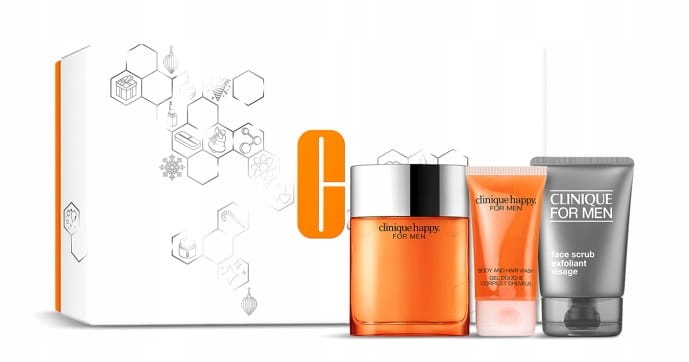 

Zestaw Clinique Happy For Men 100 Edt+ Peeling+żel