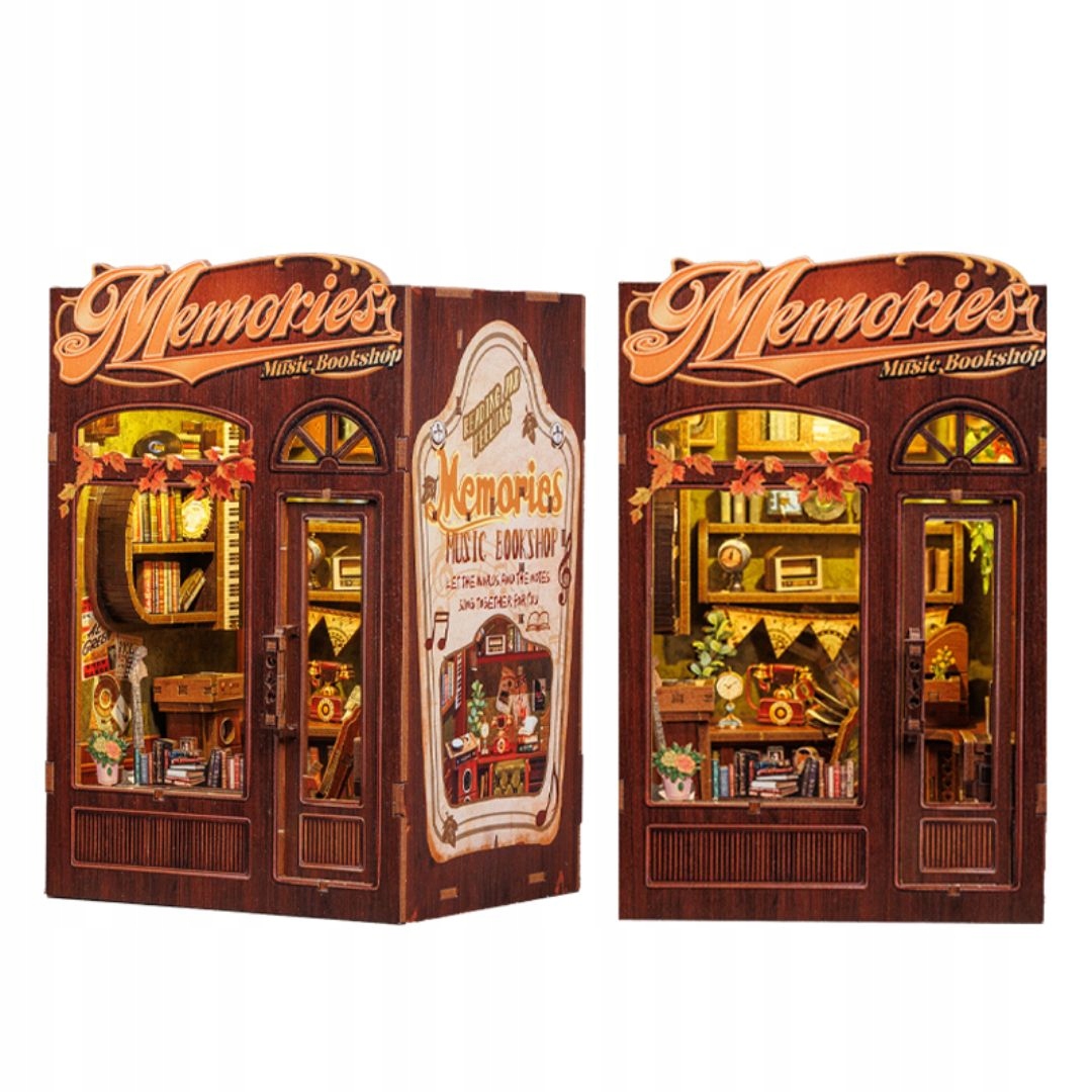 Book Nook Diy Memories Music Bookshop Cutebee Led