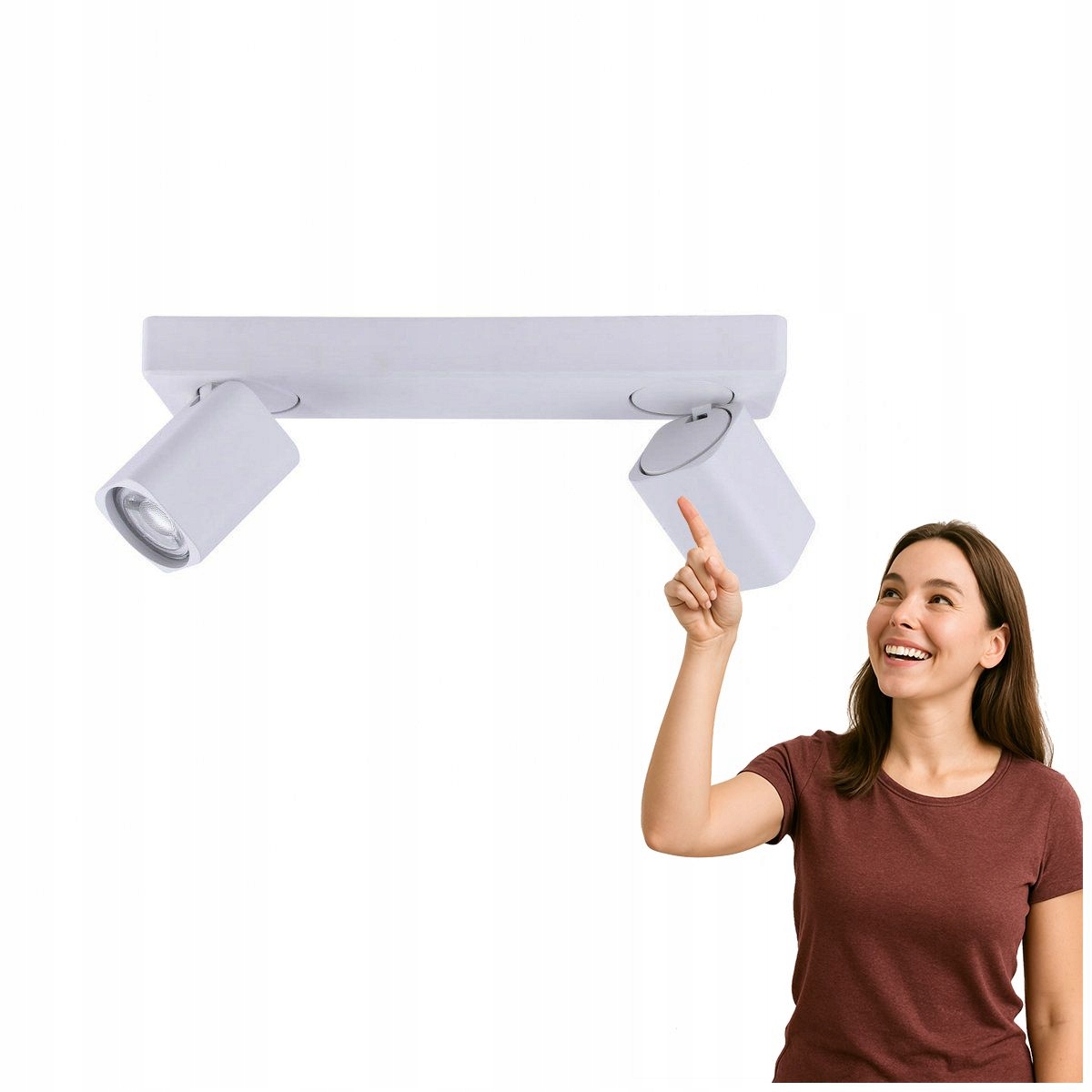 Spotová reflektorová lampa Senova SPL-4492-2A Wh Italux