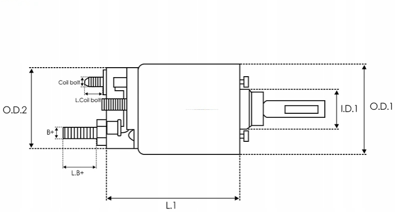 SS0021 Automat elektromagne Peugeot Citroen Fiat Producent części AS-PL