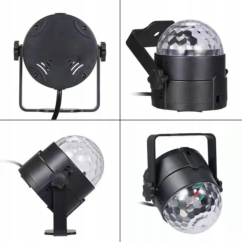 KULA DISCO PROJEKTOR DYSKOTEKOWY REFLEKTOR LED RGB Kod producenta 12268