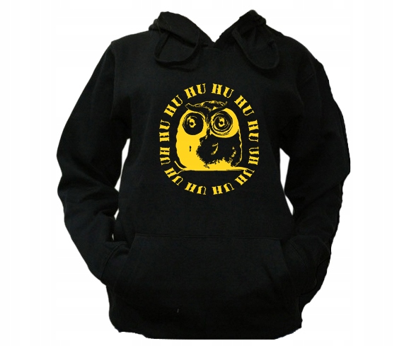 

XXL Bluza Kaptur Damska Sowy Owls Oryginalne Wzory