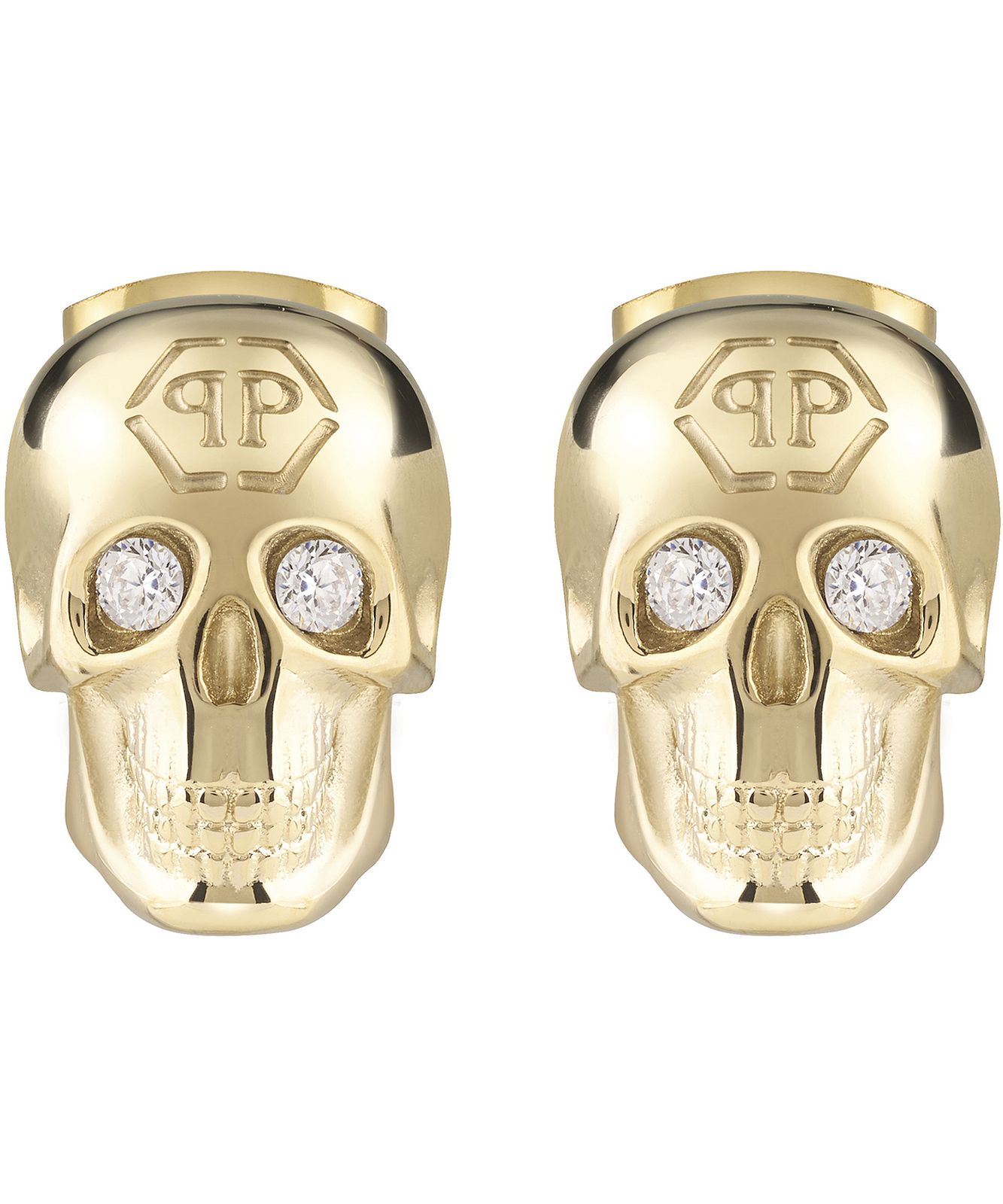 Náušnice Philipp Plein 3D Skull