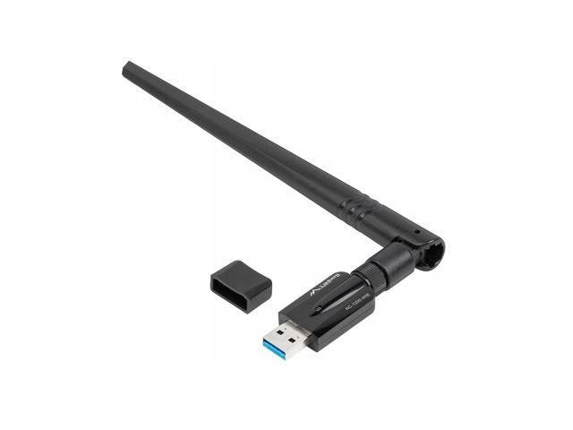 Karta sieciowa bezprzewodowa Lanberg Usb 3.0 NC-1200 Dual Band 1 wewn. ante