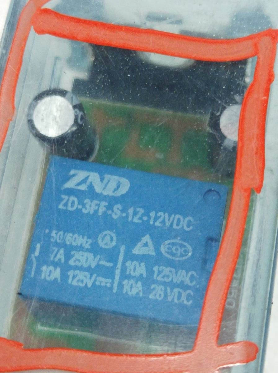 Relais ZD3FFS-1Z Honda CB600F Hornet (2003–2006) PC36