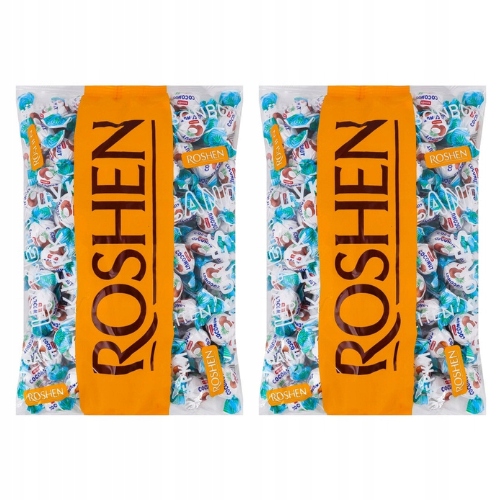 Levně Roshen Coconut Bonbóny 1 kg x 2 kusy