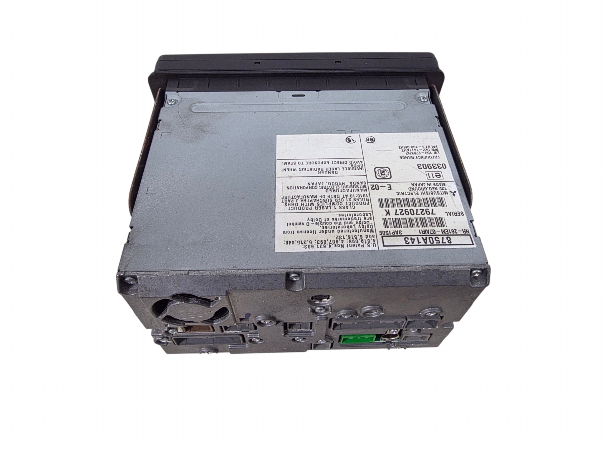 MITSUBISHI SHOGUN 2008 RADIO navigation ORG. 8750A143 79270927K