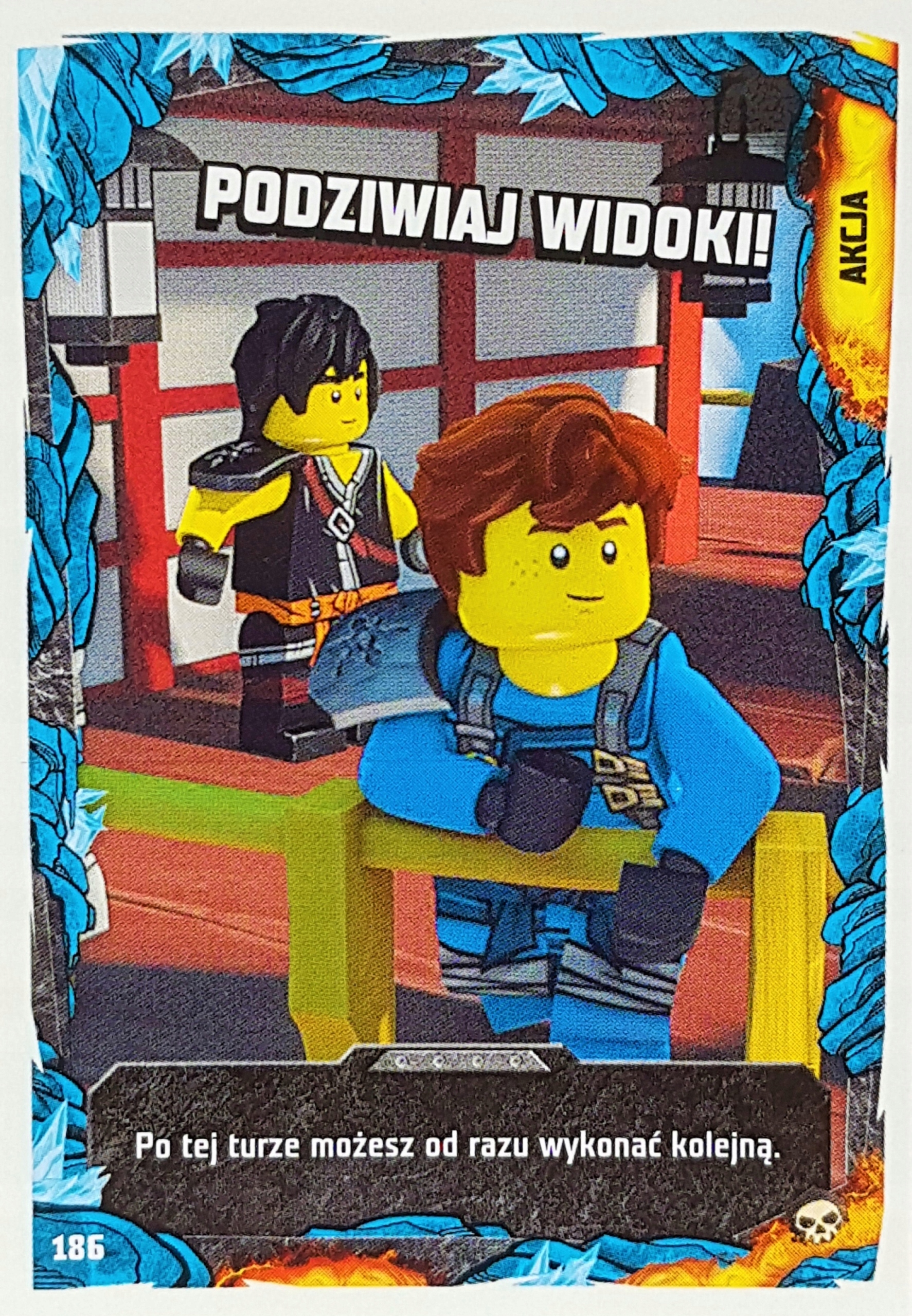 Lego Ninjago Karta Seria 6 nr 186