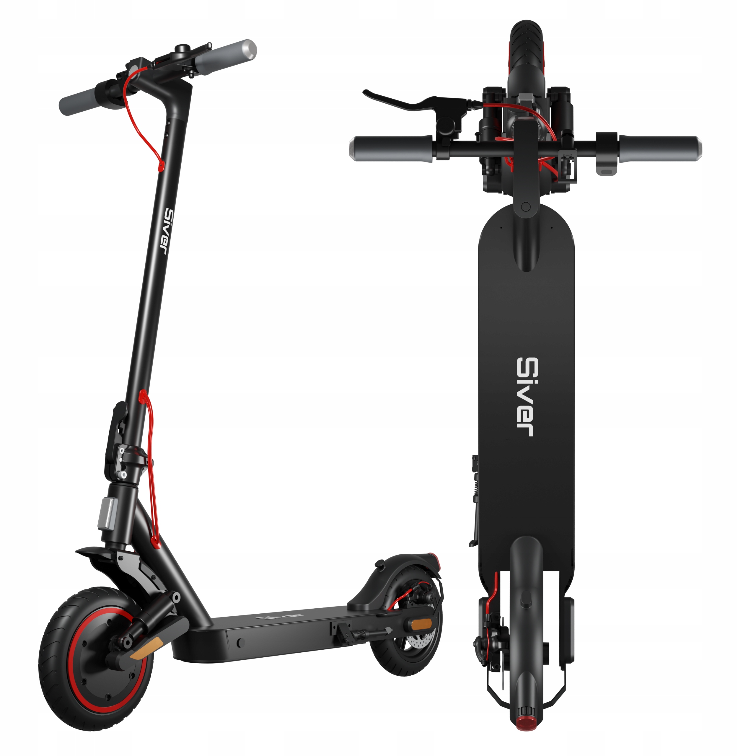 2025 Hulajnoga elektryczna Siver 10 lite 350W kierunowskazy amortyzacja