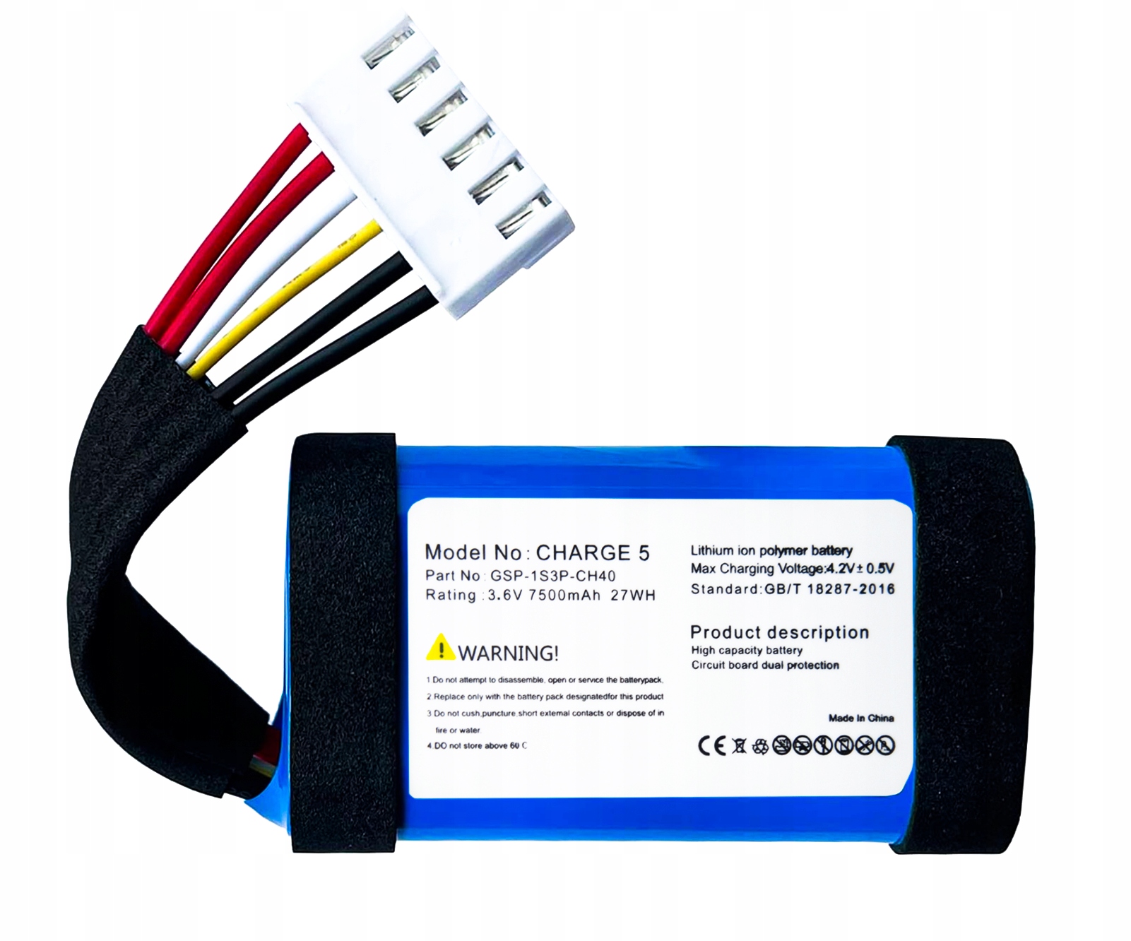 Nowa Bateria Akumulator GSP-1S3P-CH40 do Głośnika Jbl Charge 5