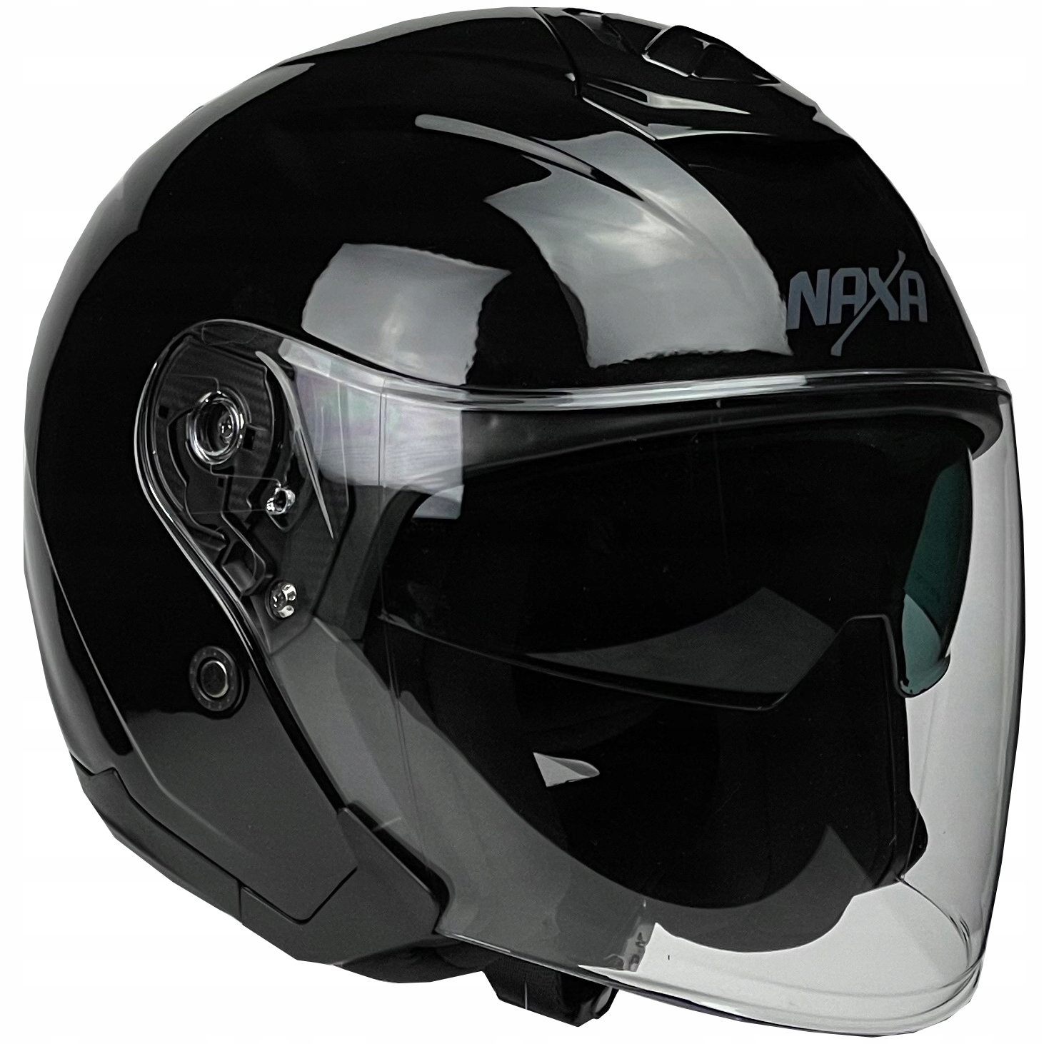 

Kask Naxa S28/A Czarny Połysk Fiberglass roz M