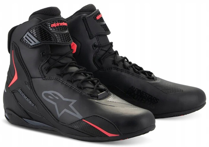 Alpinestars Stella Faster 4 Black Pink Motocyklové Topánky Krátke Letné 41