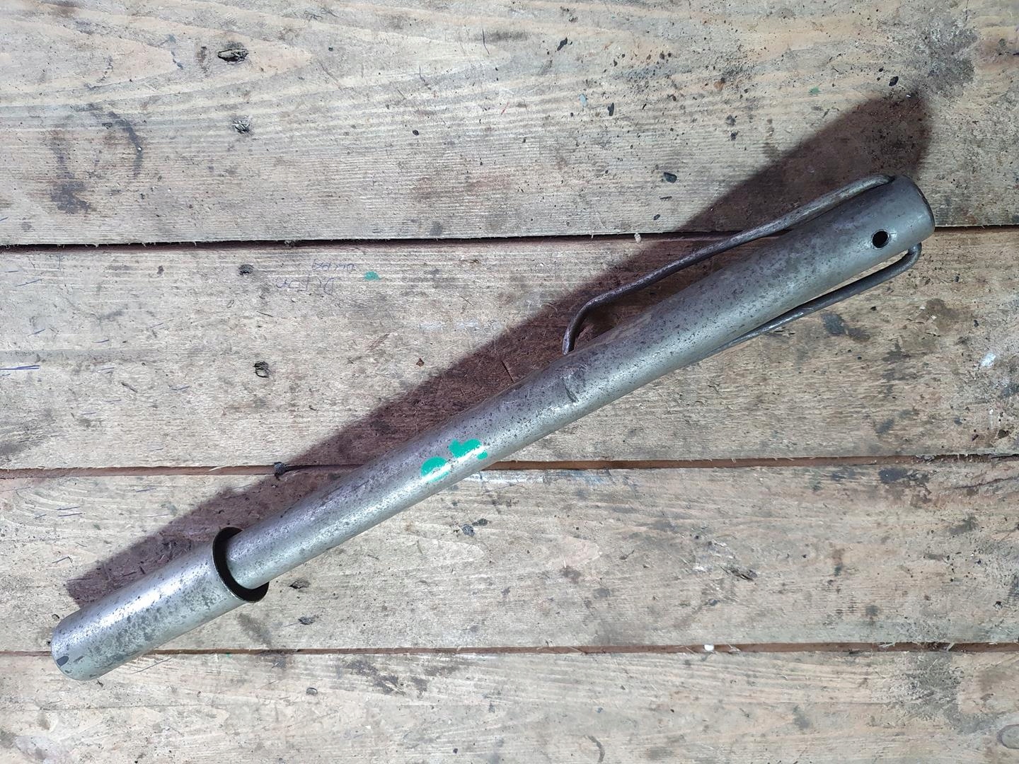 POMPKA RĘCZNA 400 mm ROWEROWA MOTOROWEROWA MOTOCYKLOWA PRL ORYGINAŁ