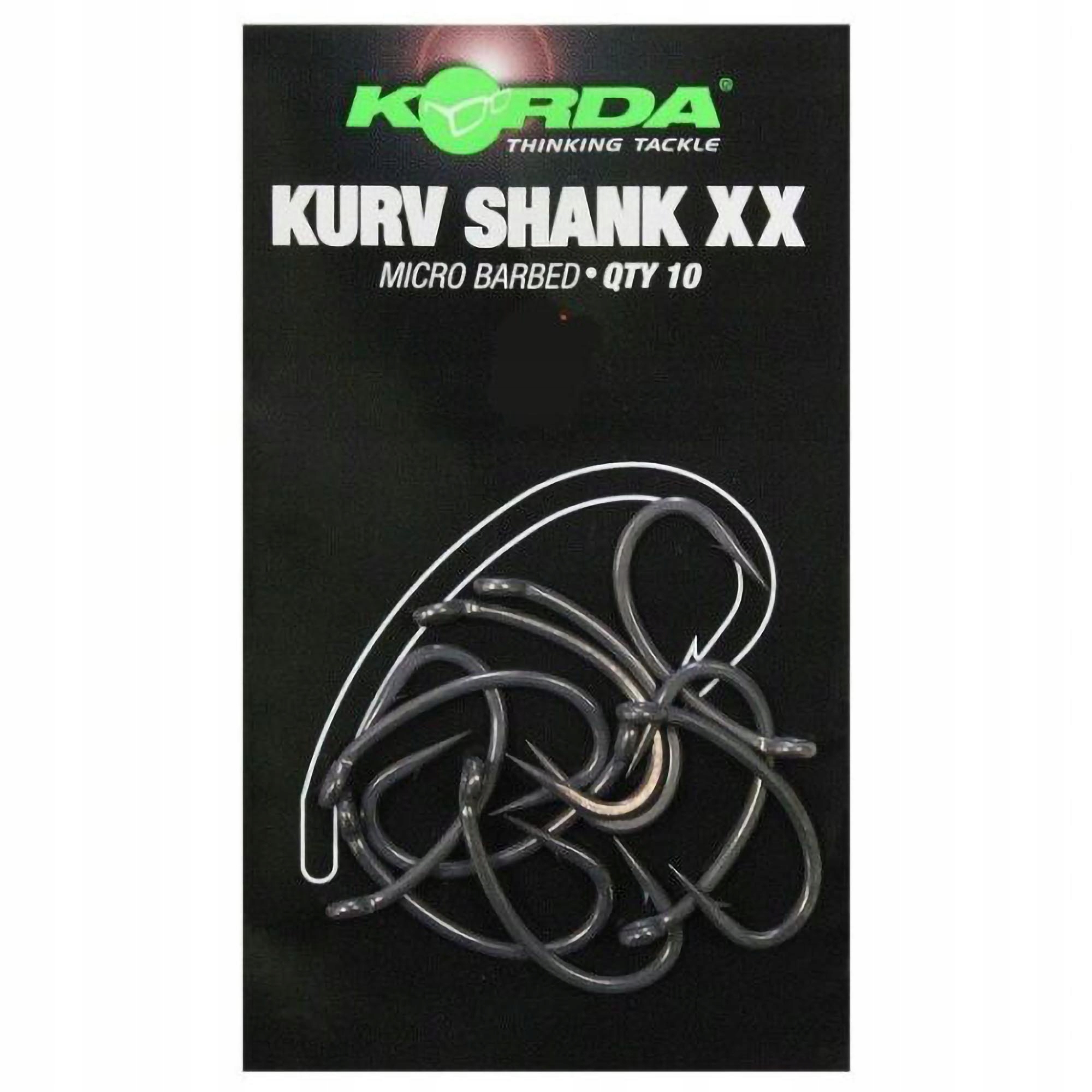 Haczyki Karpiowe Mikro Zadzior Korda Kurv Shank XX Micro Barbed r. 1
