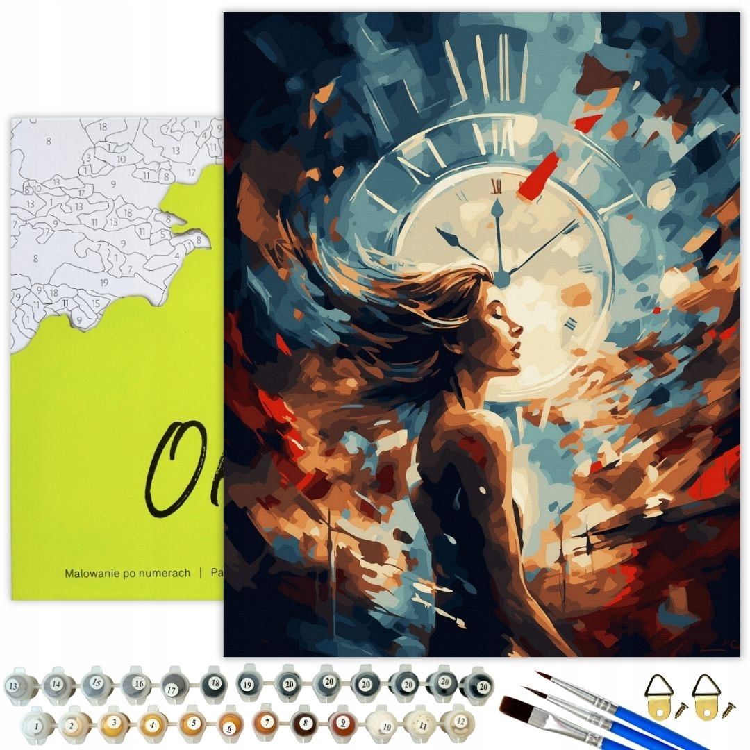 Malování Podle Čísel Kreativní obrázky pro malování podle čísel s Rámem