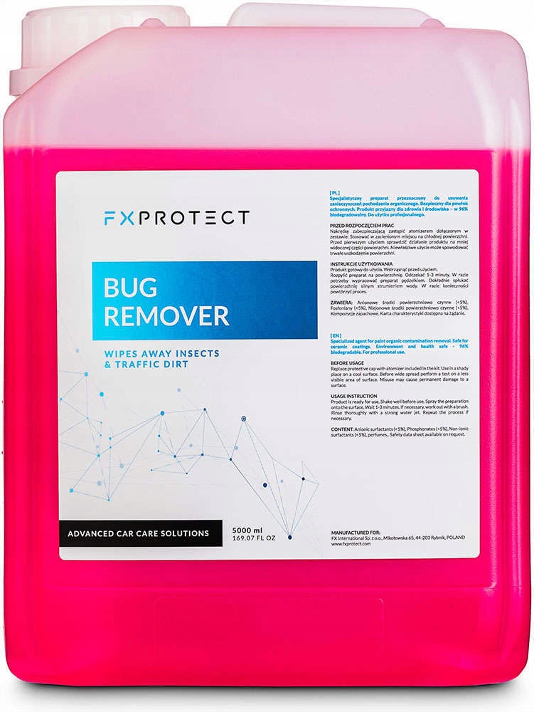

Fx Protect Bug Remover 5L płyn do usuwania owadów