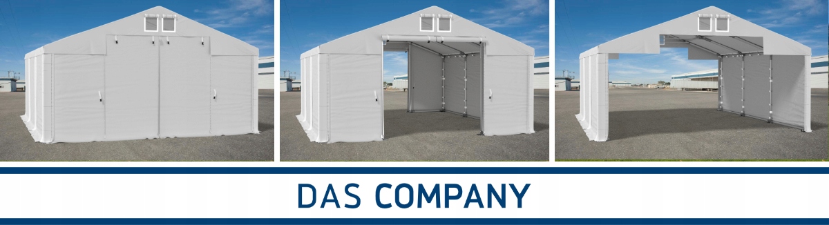 Namiot FIREPROOF 6x10 magazynowy RÓŻNE KOLORY Wysokość 3.1 m