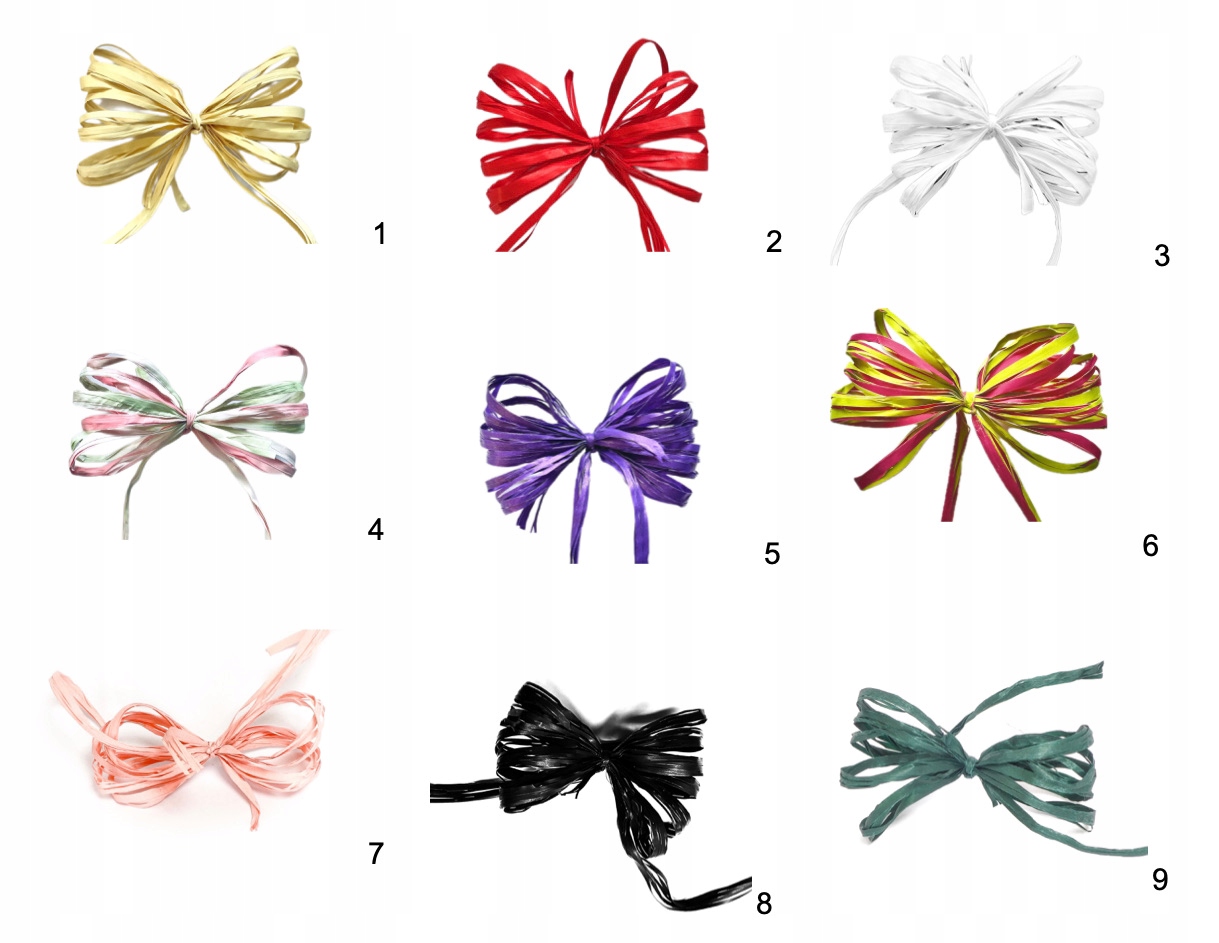 Mašle Stuha do košů hotová Mašlička jako dárek