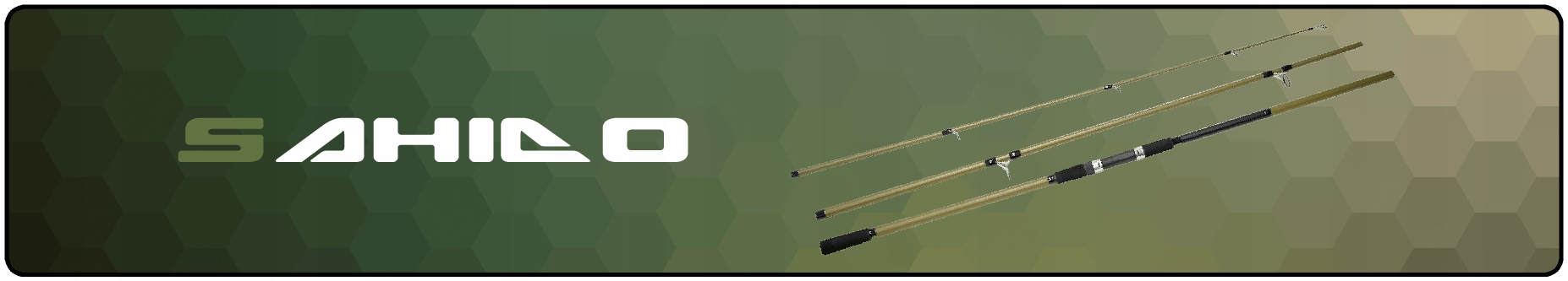 Wędka Karpiowa Sahido IMPERIAL CARP ROD 330 3LBS 3 SEKCJE Średnica dolnika 17 mm