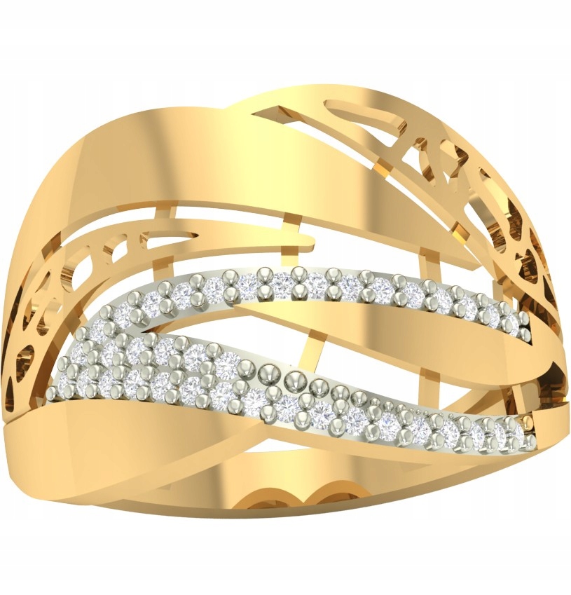 Zlatý Prstýnek Ryzosti 585 Pro Zásnuby Nebo Dárek