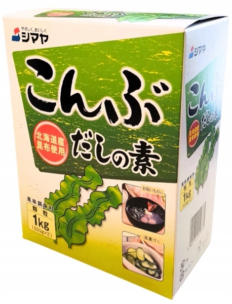Levně Japonský vývar, koncentrát Dashi no Moto z mořských řas kombu 1 kg Shimaya