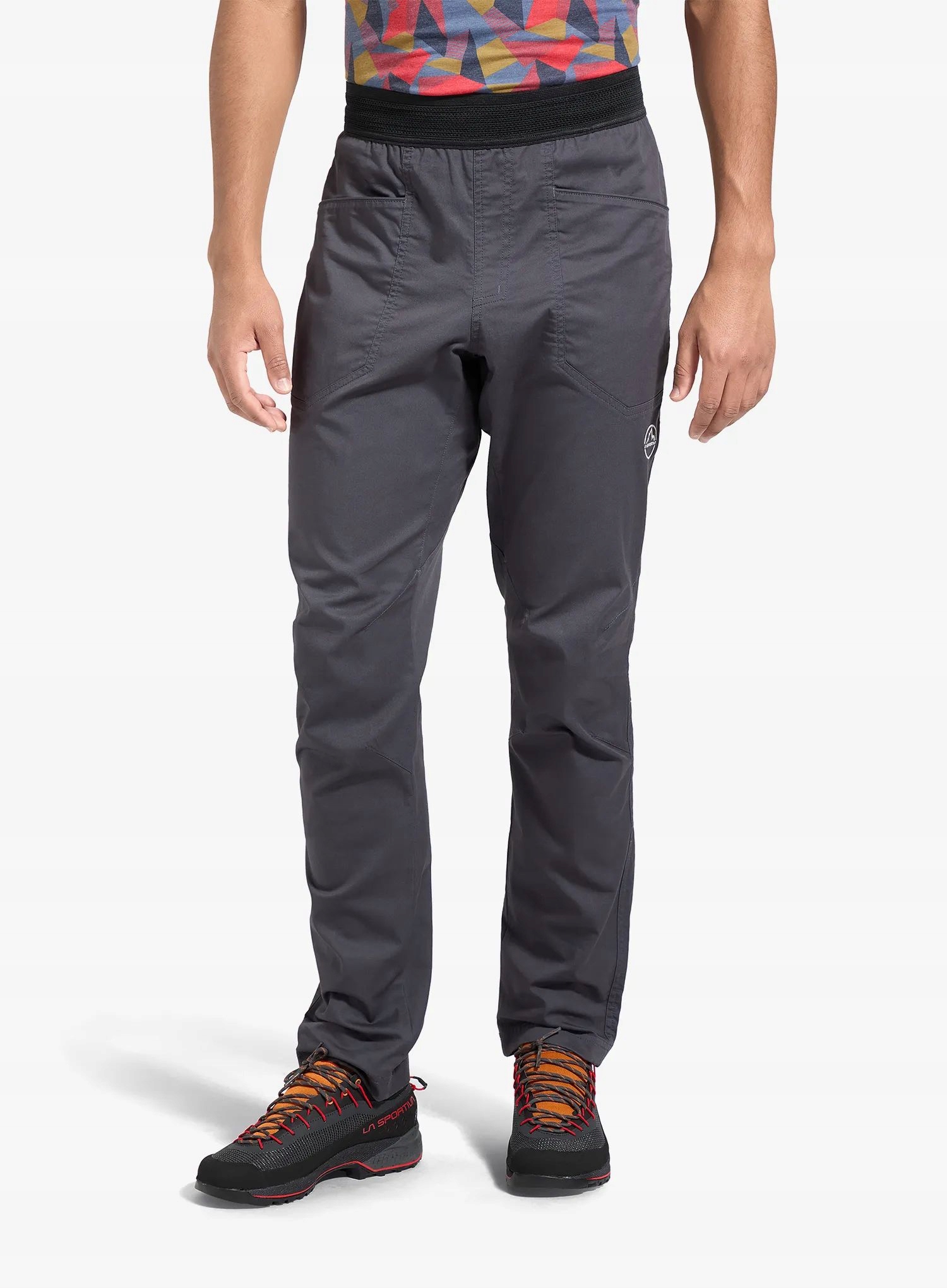 Lezecké kalhoty La Sportiva Roots Pant onyx/chalk M