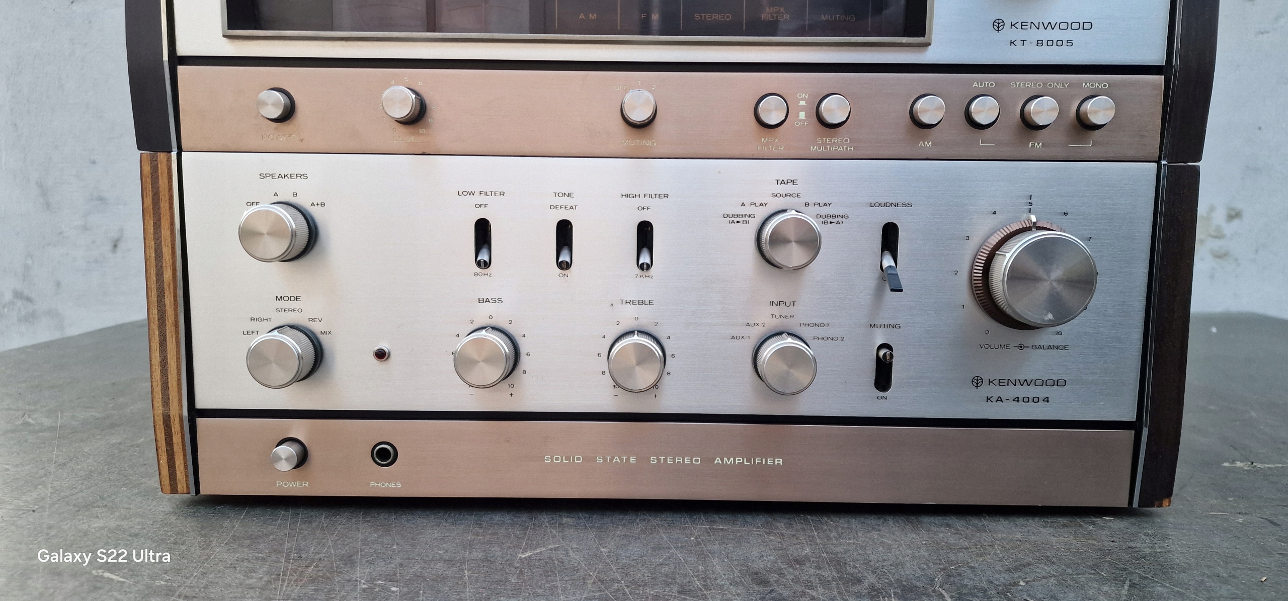 KENWOOD KA-4004 УСИЛИТЕЛЬ SUPER VINTAGE JAPAN