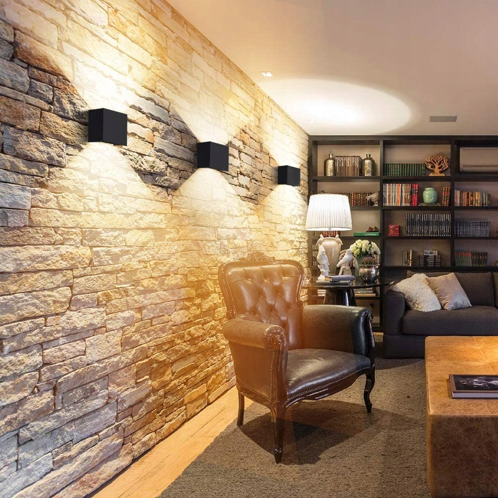 LAMPA ŚCIENNA ELEWACYJNA ZEWNĘTRZNY KINKIET LED 6W IP65 GÓRA DÓŁ LOFT 3000K Marka Interlook