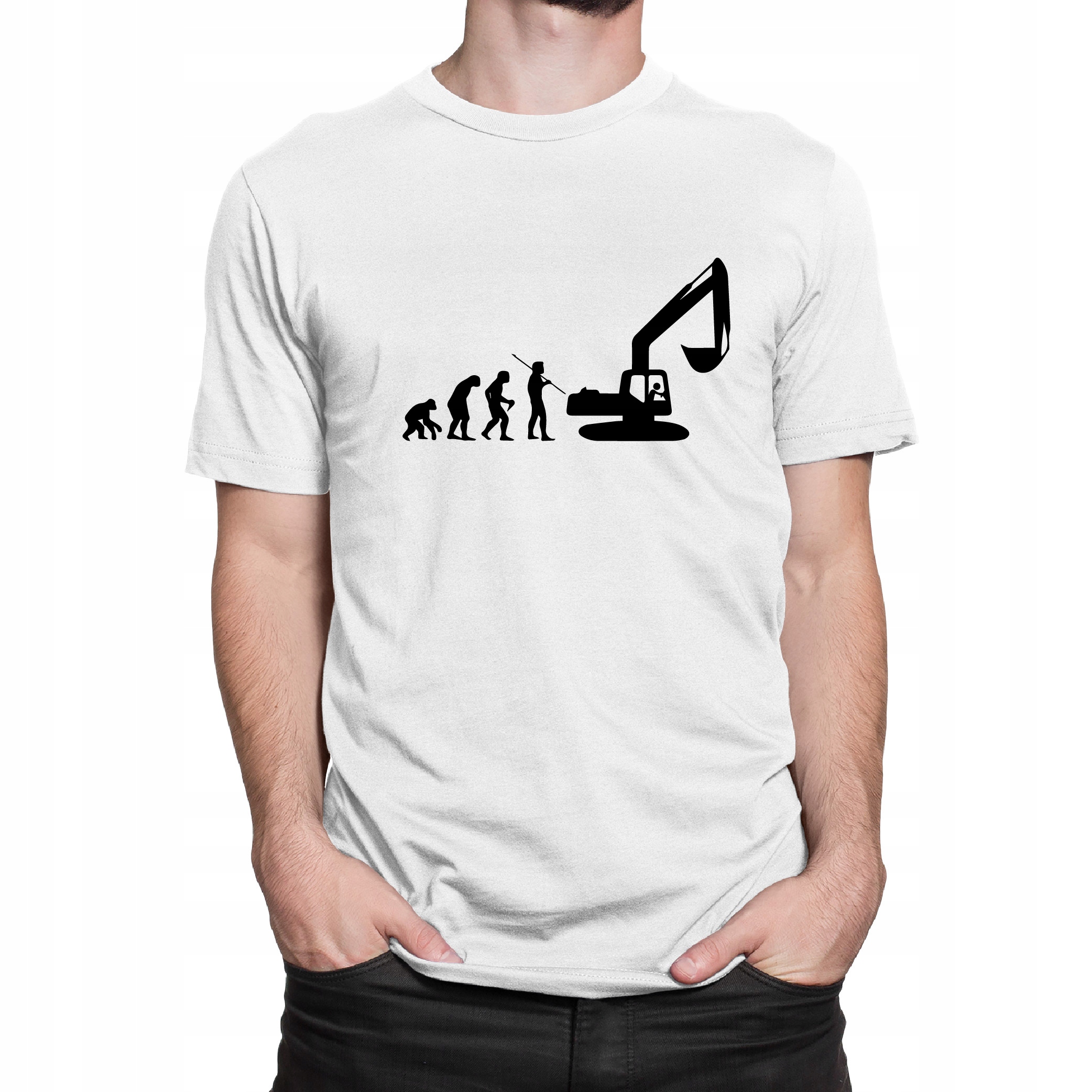 

Dla Operatora Koparki Tshirt Kierowca Koparki S