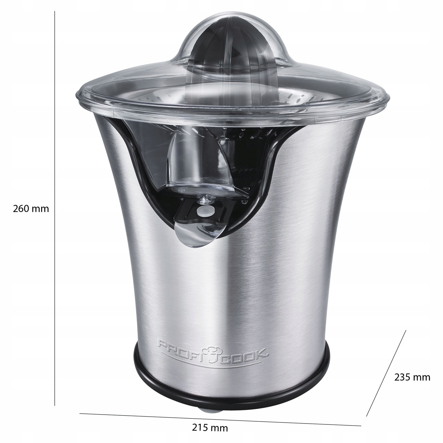 WYCISKARKA DO CYTRUSÓW OWOCÓW ELEKTRYCZNA PROFICOO Model PC-ZP 1018