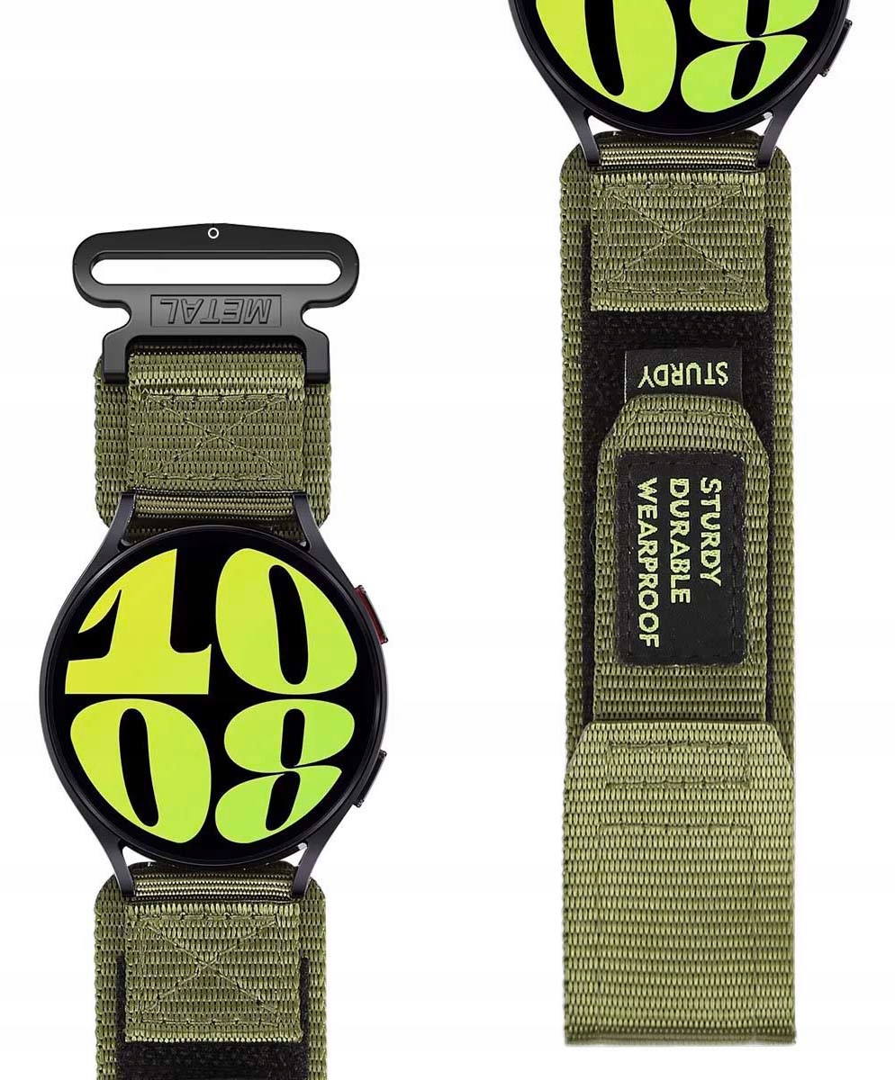 Pasek Uniwersalny Nylonowy do Zegarka TELESKOPY Jakość WYBÓR KOLORY - 22mm Stan opakowania oryginalne