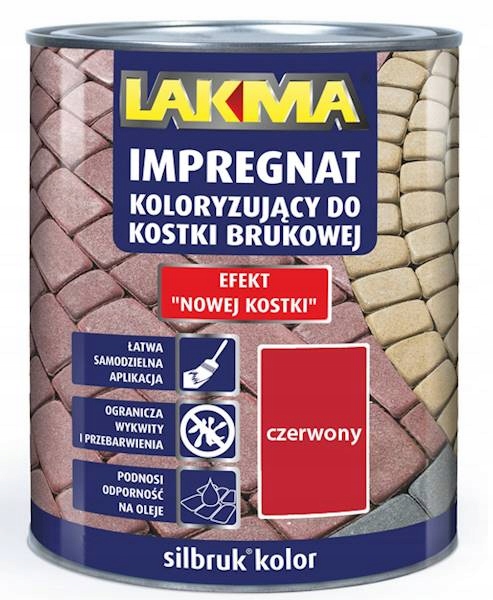 

Silbruk Kolor Impregnat Do Kostki Czerwony 4 L