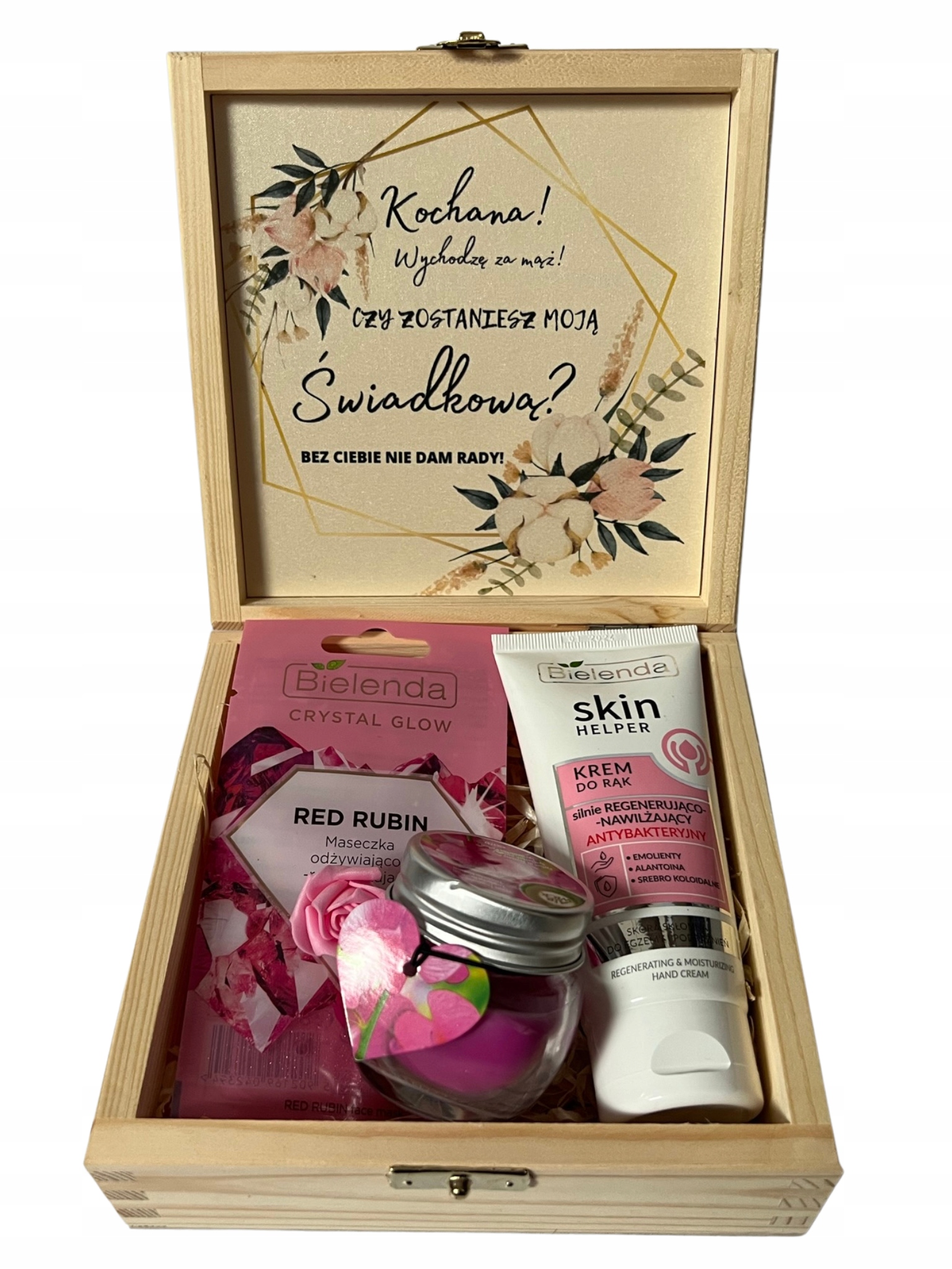 Mini Box pro svědka s žádostí o svědka