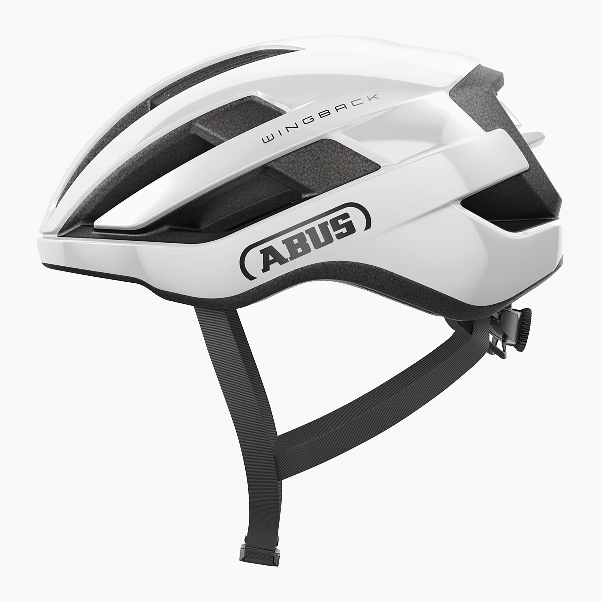 Kask rowerowy szosowy Abus WingBack Shiny White L 57-61cm