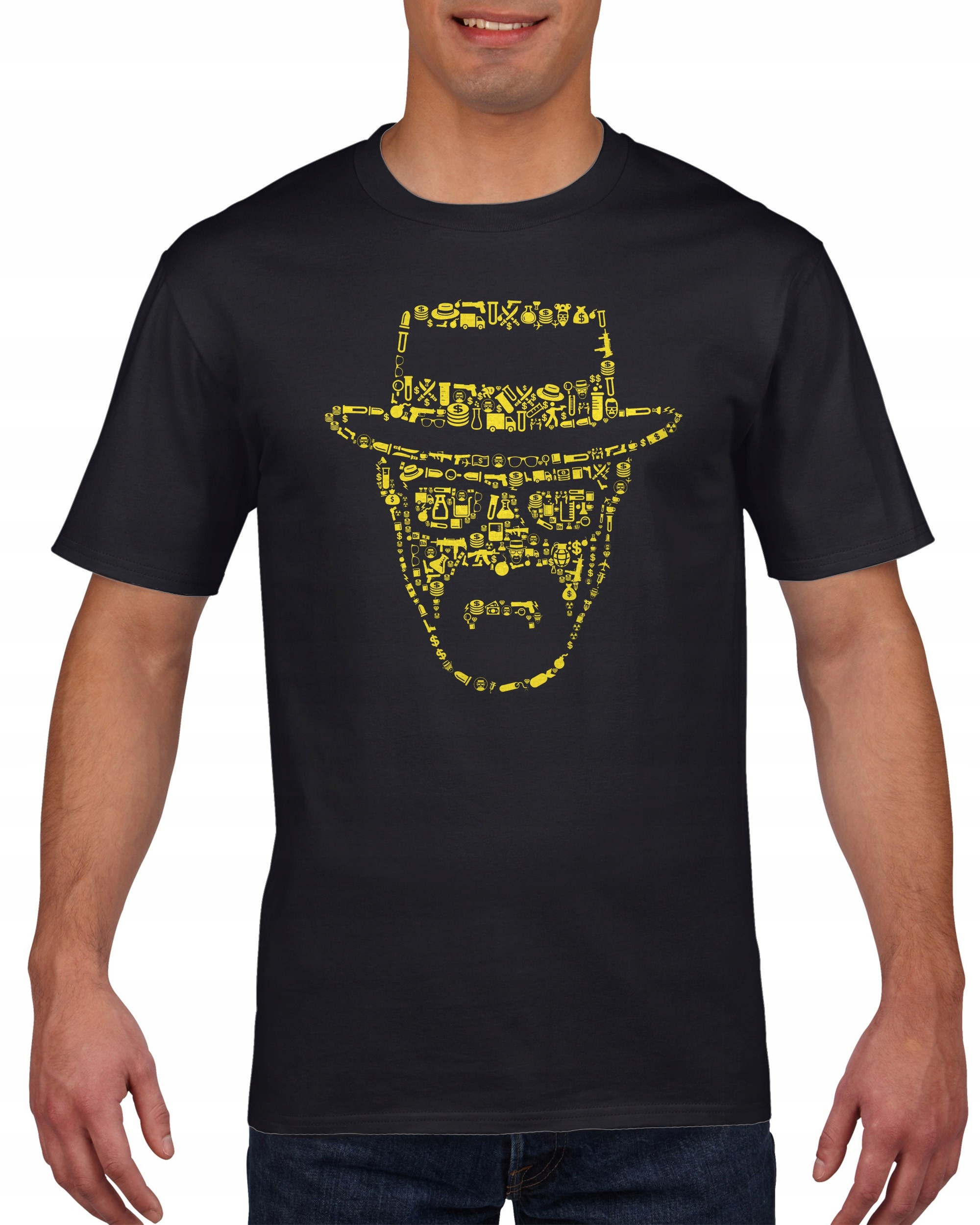 

Koszulka męska Heisenberg Breaking Bad c S