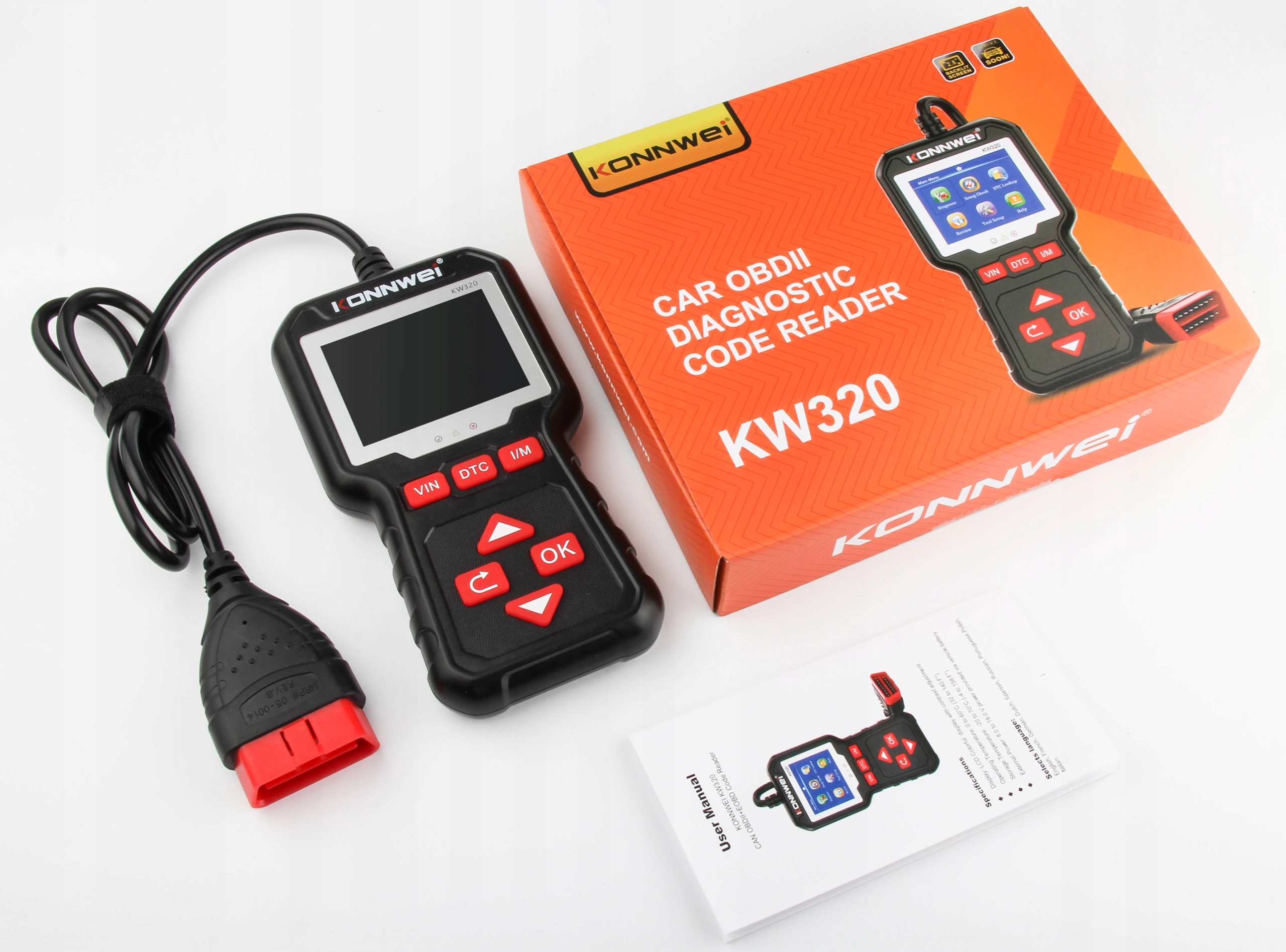 Miernik diagnostyczny Konnwei KW320 Marka bez marki