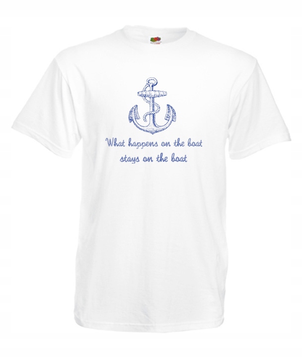 

XL Koszulka Męska Marynarz Żeglarz Kapitan Morze