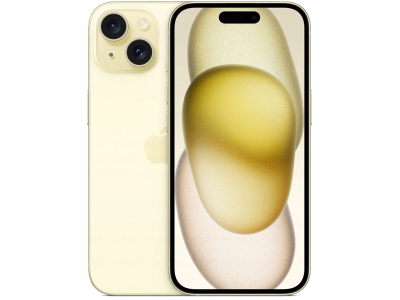 Smartfon APPLE iPhone 15 128GB 5G 6.1&quot; Żółty