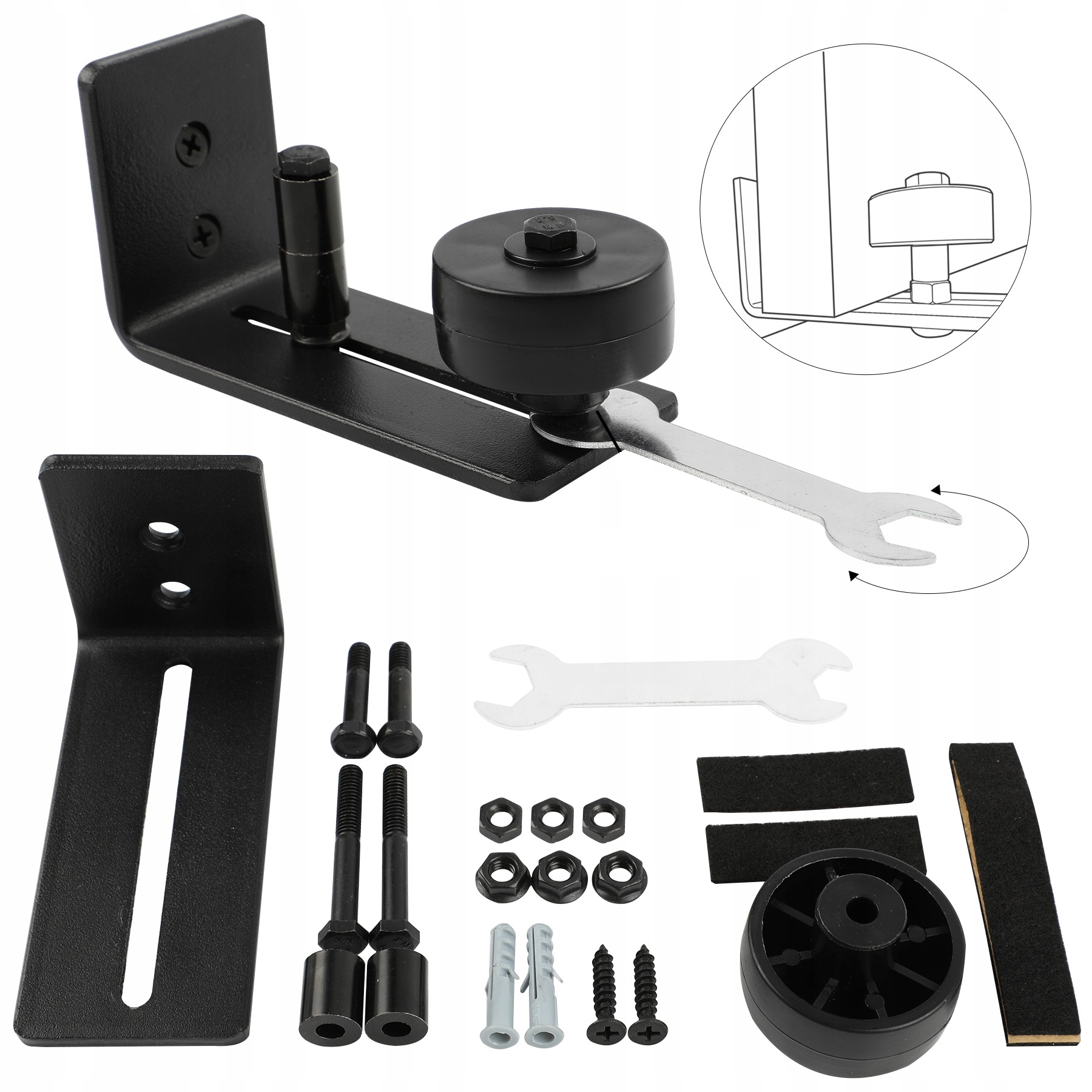 PROWADZENIE PROWADNIK DOLNY DO DRZWI PRZESUWNYCH EAN (GTIN) 0623846930302