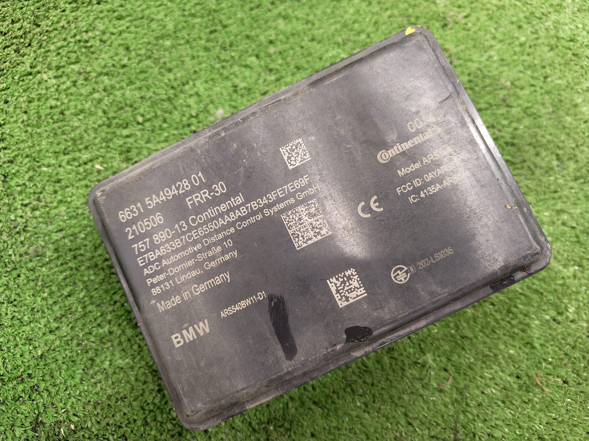 BMW IX I20 SENSOR RADAR ACC 5A49428