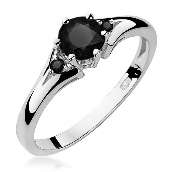 Zlatý Prstýnek PR585 Briliant 0,50 ct