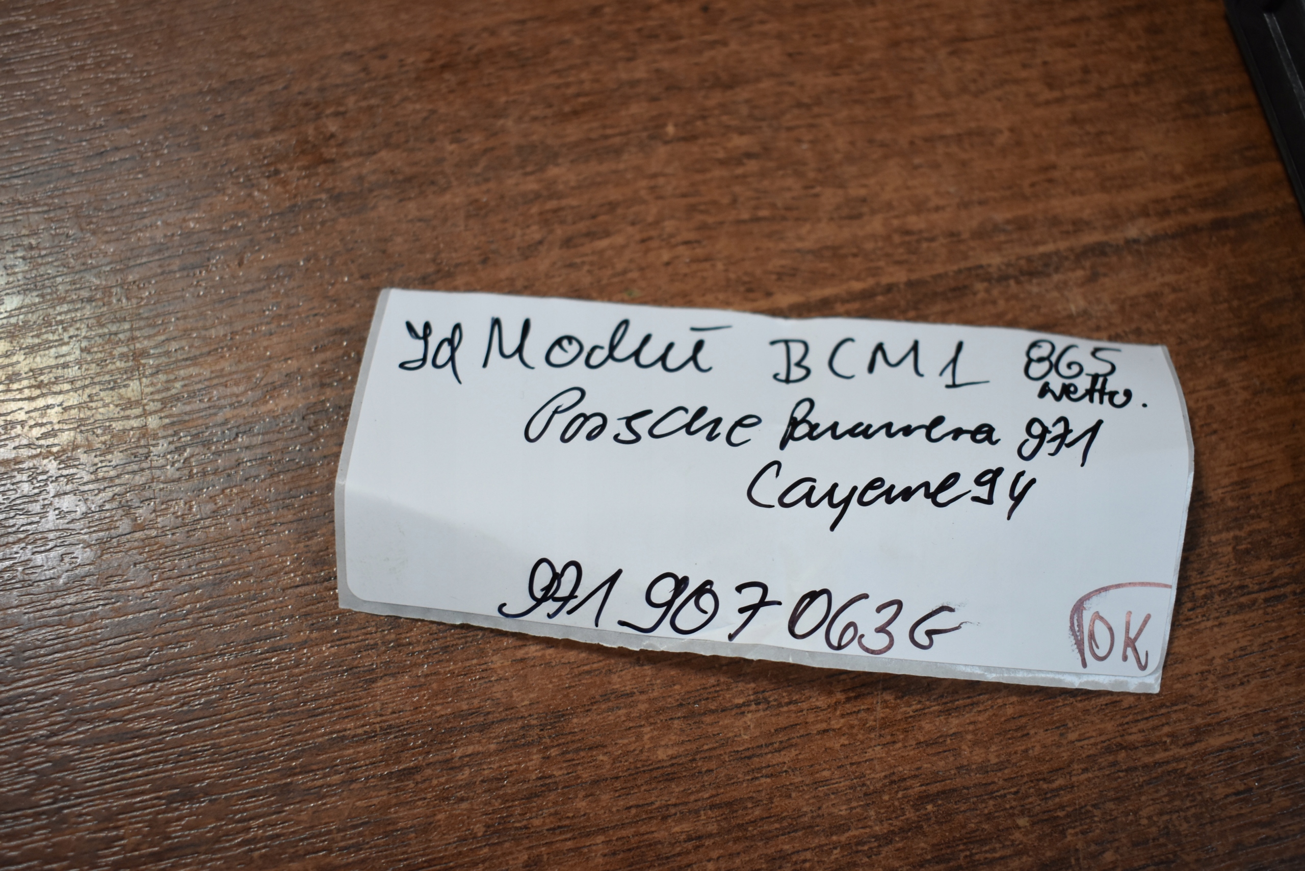 IDEALNY Unité commande confort BCM1 PORSCHE PANAMERA 971 CAYENNE 9Y 1