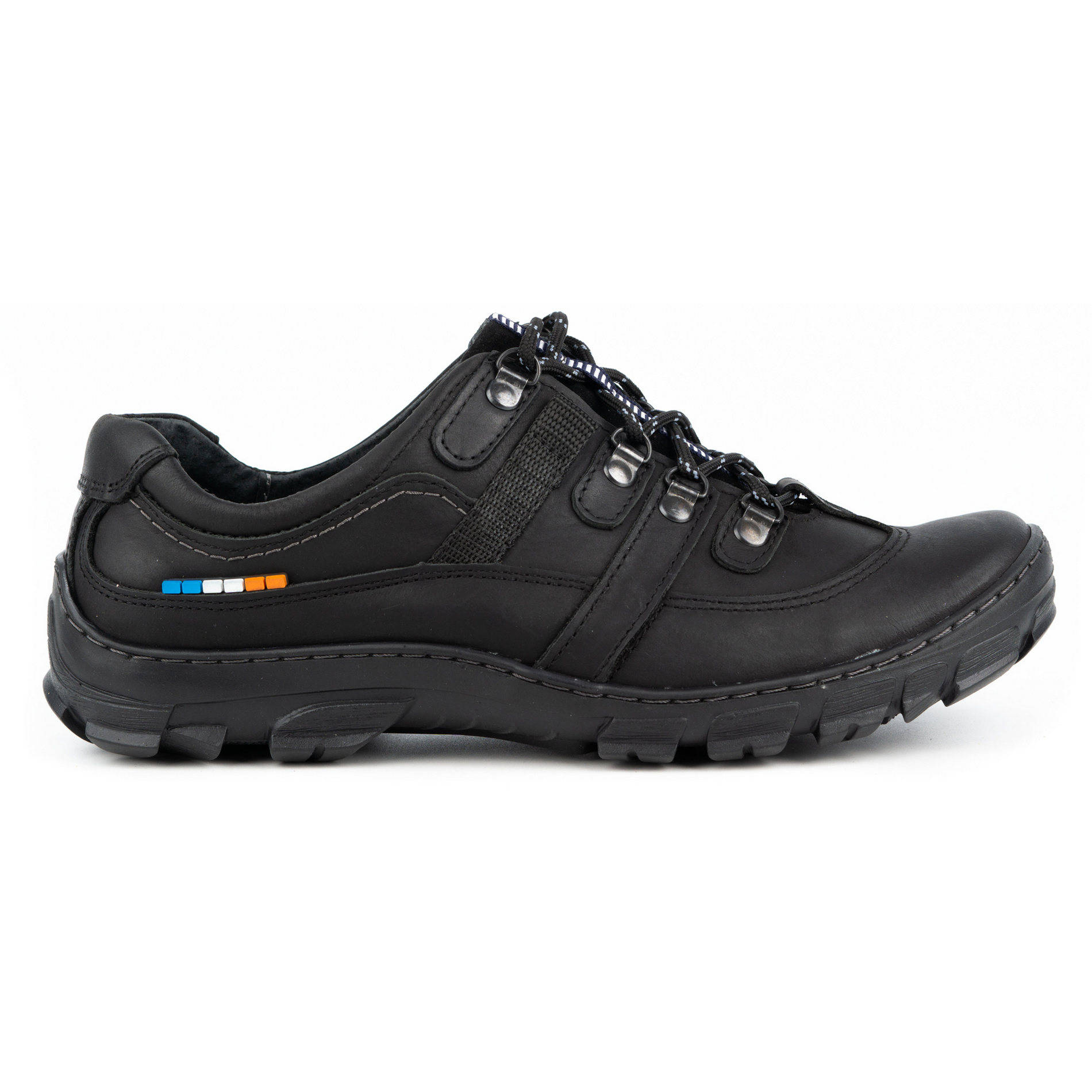 

Skórzane buty trekkingowe męskie 213GT czarne 44