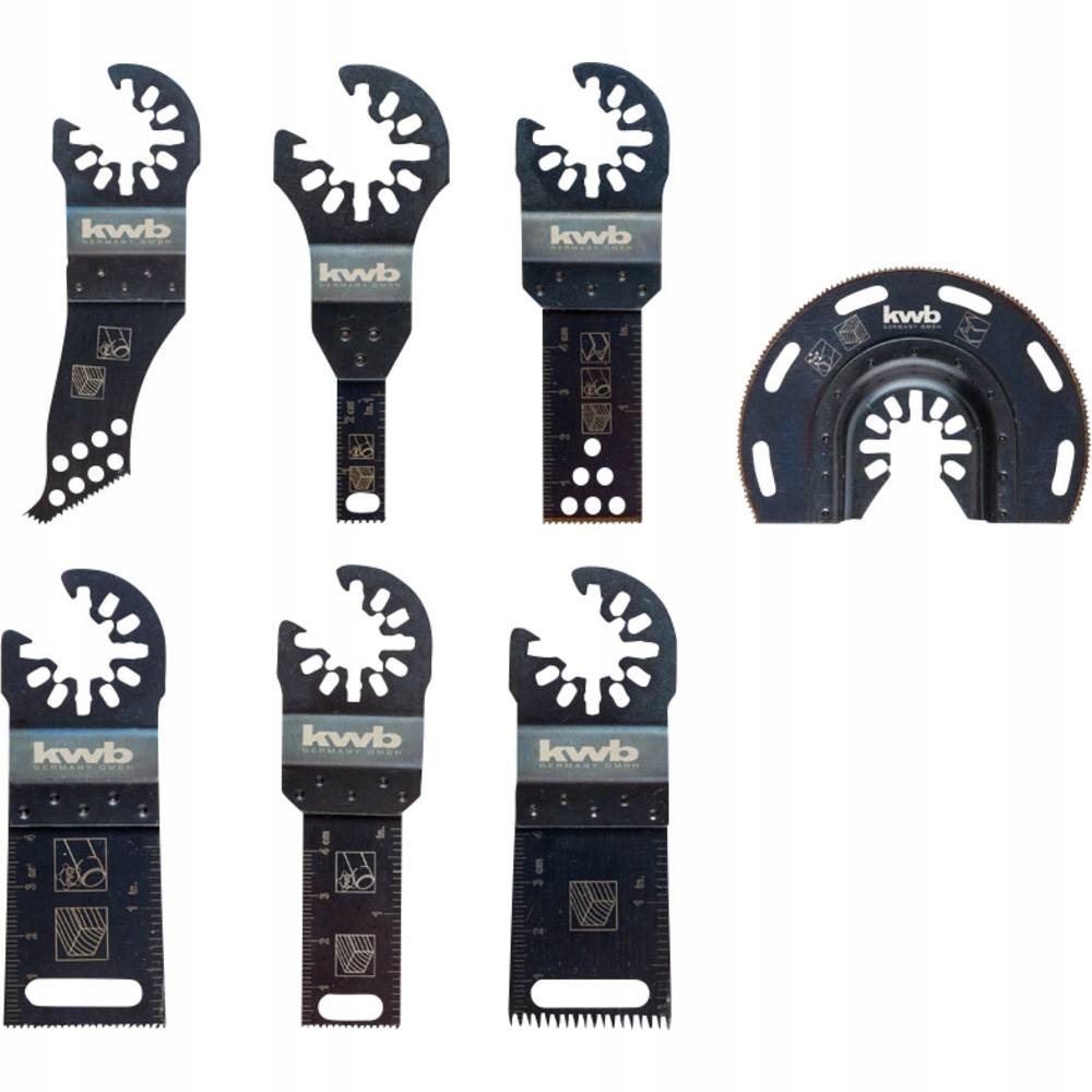 Pilový List Pro Multitool 7KS 49708000 Kwb Einhell Kompletní Sada